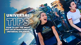 Maximizing Rides and Attractions at Universal Orlando Resort  Universal Tips [upl. by Filia312]