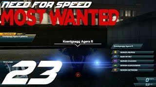 Lets Play NFS Most Wanted 2012 23  Agera R OMG DeutschFullHD [upl. by Aimerej]