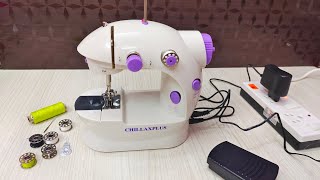 Mini sewing machine review tamilஇது நல்லா இருக்கே😀craft tamil [upl. by Lleznov]