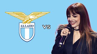 AVANTI LAZIO vs SINCERAMENTE di Annalisa TESTO  Nuovo coro Curva Nord Ultras SS Lazio  remix [upl. by Naryt]