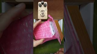 Unboxing My New stewmac Pedal Kit  International House of Overdrive guitar diypedals fender [upl. by Oiredised]