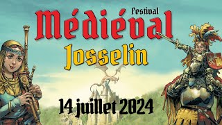 Festival médiéval de Josselin 2024 [upl. by Ernaline]