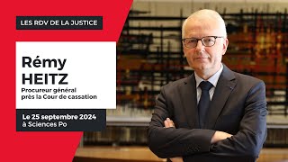 Rémy Heitz aux Rendezvous de la Justice  Dialogue sur lavenir de la justice [upl. by Denby236]