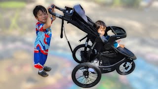 Best Jogging Stroller Under 200  Baby Trend Expedition Race Tec Plus Jogger [upl. by Labaw]