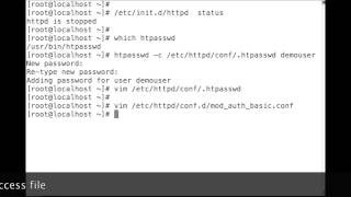How to configure basic authentication in Apache httpd [upl. by Ecnav]