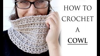 Crochet Cowl Neck Warmer [upl. by Ameline]