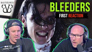 Black Veil Brides  Bleeders Official Music Video  REACTION [upl. by Pompei]