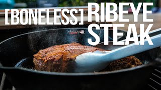 How to Cook the Best Ribeye Steak  SAM THE COOKING GUY 4K [upl. by Suhpesoj100]