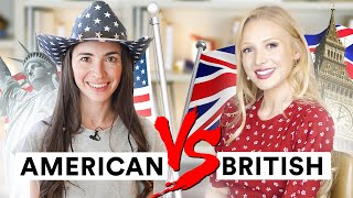 BRITISH vs AMERICAN ENGLISH  Accent amp Vocabulary Comparison [upl. by Jermaine]