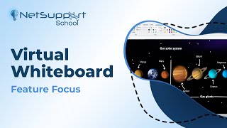 NetSupport School Feature Focus  Virtual Whiteboard [upl. by Ceevah]