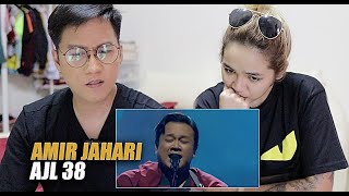 Amir Jahari  Hasrat AJL38  SINGERS REACTION [upl. by Nayhr]