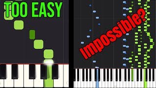 Piano Skills From TOO EASY to nearly IMPOSSIBLE [upl. by Dorie]