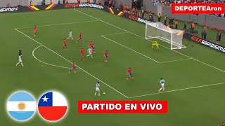 ARGENTINA 30 CHILE EN VIVO  ELIMINATORIAS MUNDIAL 2026 FECHA 7 [upl. by Nellak]