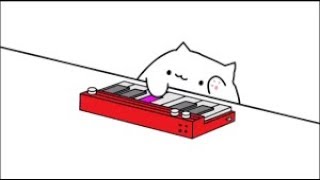 Piano cat Lets go [upl. by Namajneb529]