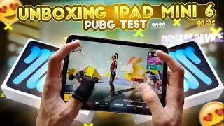 Unboxing IPAD MINI 6  dream device 😍  And PUBG BGMI Test 2023 [upl. by Nov]