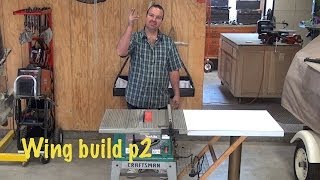 Extend Rip Capacity from 12quot to 40quot Extension Wing Build 2 OF 2 diy step by step table saw build [upl. by Herates109]