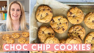 Chocolate Chip Cookies Recipe 🍪 Chewy Soft  Gluten free [upl. by Meisel260]