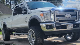 1114 Ford F250 F350 tie rod install tips [upl. by Anilek406]