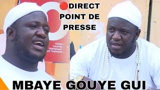 🔴En Direct Point De Presse Point de Presse Mbaye Gouye Gui [upl. by Fritts482]