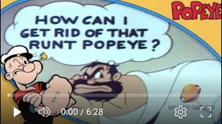 Popeye Cartoon Trio  Fright to the Finish  Max Fleischer [upl. by Hook]