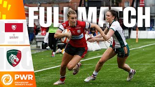 Gloucester Hartpury vs Leicester Tigers  Premiership Womens Rugby [upl. by Eiznikcm257]