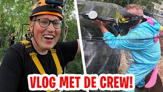 PAINTBALLEN KLIMMEN amp MEER MET DE CREW  Yarasky Vlogs 4 [upl. by Thomasin791]