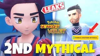 ANOTHER MYTHICAL POKÉMON COMING TO SCARLET amp VIOLET New Pokemon Leaks [upl. by Litha]