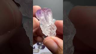 Hydrothermal Etched Amethyst 11g from Pernambuco Brazil [upl. by Marder]