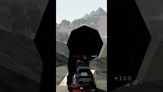 Insane 200m Moving Target Kill No Headshot   scorchedearth roblox [upl. by Aliam269]