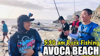 mga bagong kaibigan na Pinoy Anglers sa Central Coast  Rock Fishing Avoca Beach [upl. by Hannala625]