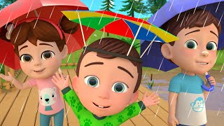 Pitter Patter  Its Raining Outside and MORE Educational Nursery Rhymes amp Kids Songs [upl. by Naoj851]