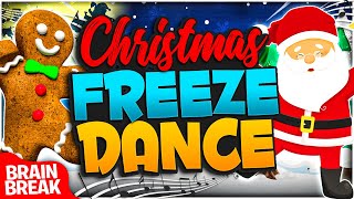 Christmas Freeze Dance  Just Dance Brain Break  GoNoodle [upl. by Dygal]