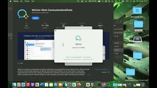 WeCom Work Communication amp Tools App MAC Basic Overview  Mac App Store [upl. by Eiramanad572]