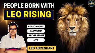 Leo Rising  Personality thinking career profession  All about Leo Ascendant  108 Astro [upl. by Youlton801]