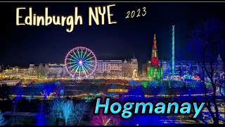 Edinburgh Hogmanay 2023 [upl. by Attenra]