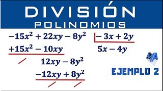 División de polinomios  Ejemplo 2 [upl. by Claus]