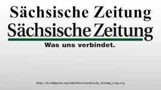 Sächsische Zeitung [upl. by Acirrehs]