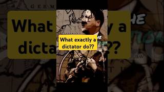 What Exactly a Dictator Do motivation dictator philosophy short [upl. by Pelage501]