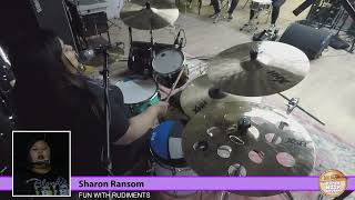 Sharon Ransom  Fun with Rudiments [upl. by Atnohsal413]