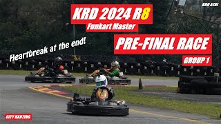 KRD 2024 R8 Funkart Master  PreFinal Race Group 1  City Karting Shah Alam [upl. by Tare]