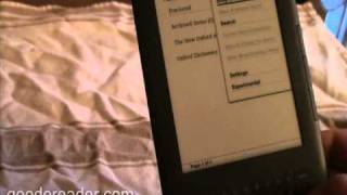 Review of the Amazon Kindle Graphite WIFI Ediiton [upl. by Doley925]