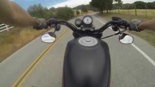 2012 HarleyDavidson XR1200 from the Riders Seat GoPro Hero 3 [upl. by Liba]