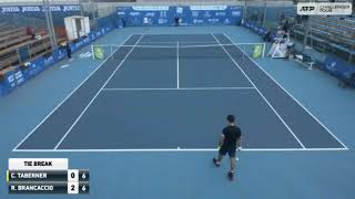 Carlos Taberner ESP vs Raul Brancaccio ITA Bari challenger 2 Round [upl. by Odie]