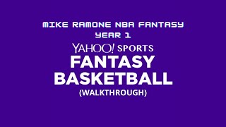 Yahoo SPORTS Fantasy Basketball  Walkthrough Philippines [upl. by Siloam]