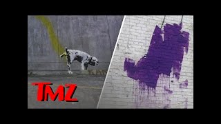 Banksy Gets Taste of His Own Medicine  TMZ [upl. by Hayes]