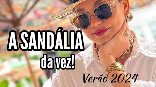 SANDÁLIAS SALTO BLOCO VIZZANO VERÃO 2024 NOVIDADES ✨✨ [upl. by Haskins]