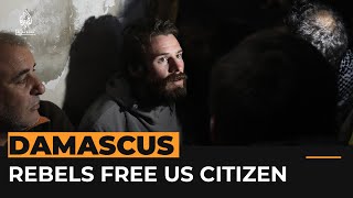 American man found roaming the streets near Damascus after spending seven months in a Syrian prison [upl. by Renato]