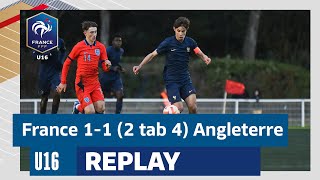 U16  FranceAngleterre 11 2 tab 4 [upl. by Dumah705]