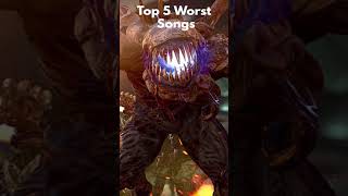 Top 5 Worst Songs COD ZOMBIES shorts [upl. by Hseham864]