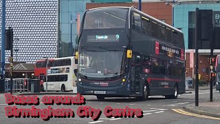 Buses around Birmingham City Centre 28012024 [upl. by Shae]